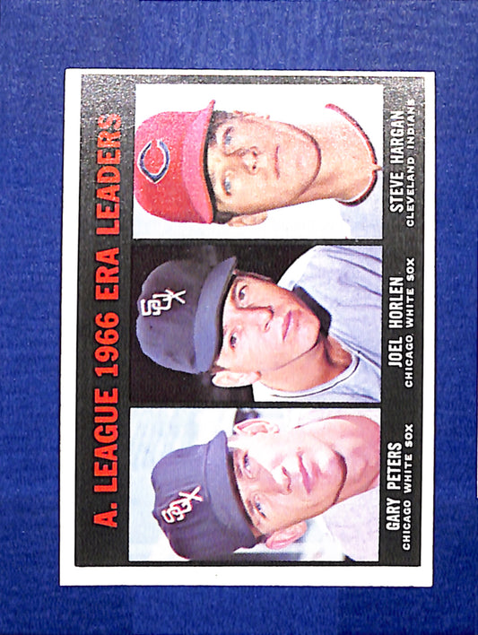 1967 Topps #233 American League 1966 ERA Leaders PACK FRESH HOF10010307
