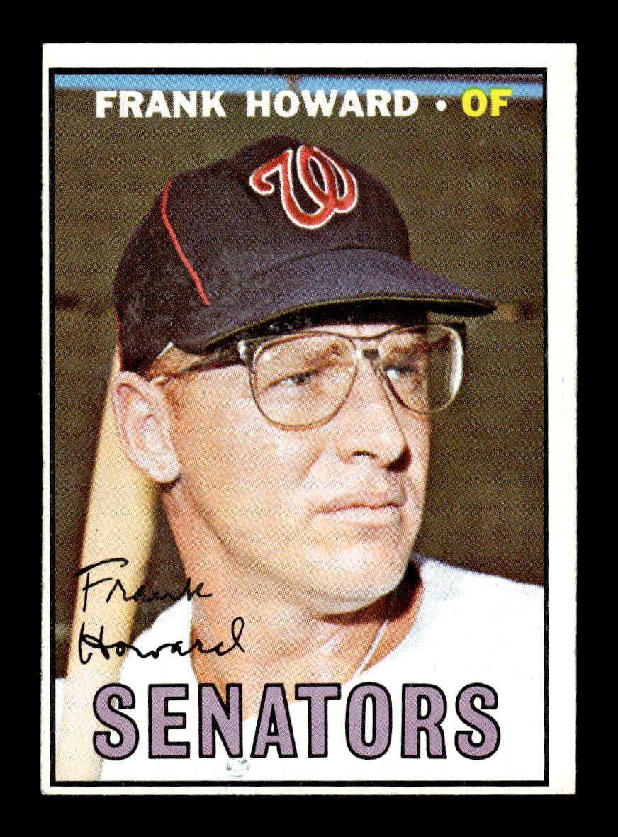 1967 Topps #255 Frank Howard PACK FRESH HOF10010326