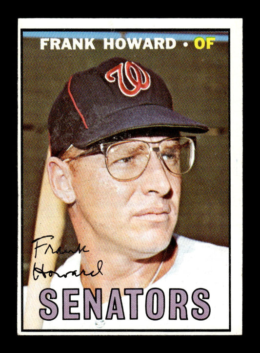 1967 Topps #255 Frank Howard PACK FRESH HOF10010326