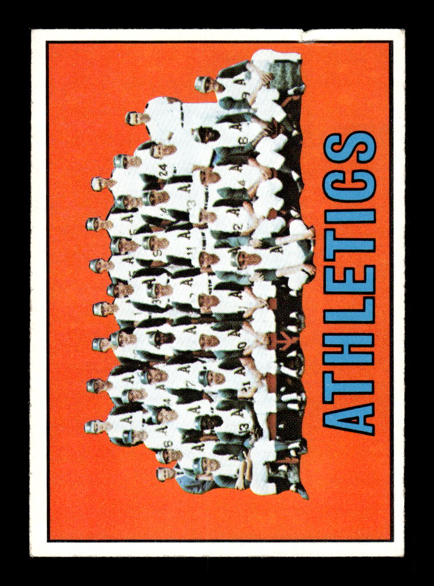 1967 Topps #262 Kansas City Athletics Kansas City Athletics VG HOF10010333
