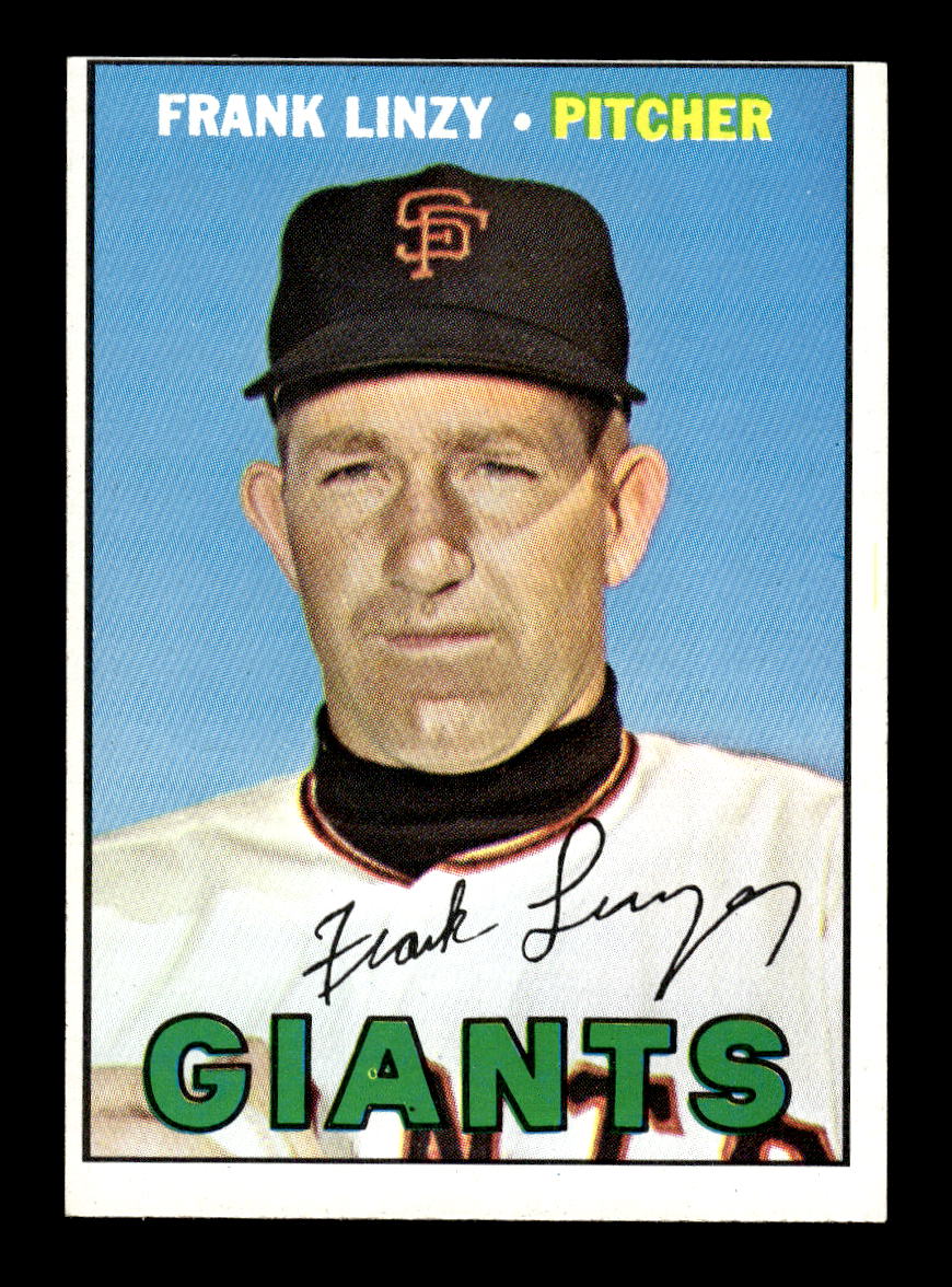 1967 Topps #279 Frank Linzy PACK FRESH HOF10010349