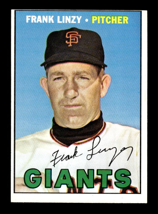 1967 Topps #279 Frank Linzy PACK FRESH HOF10010349