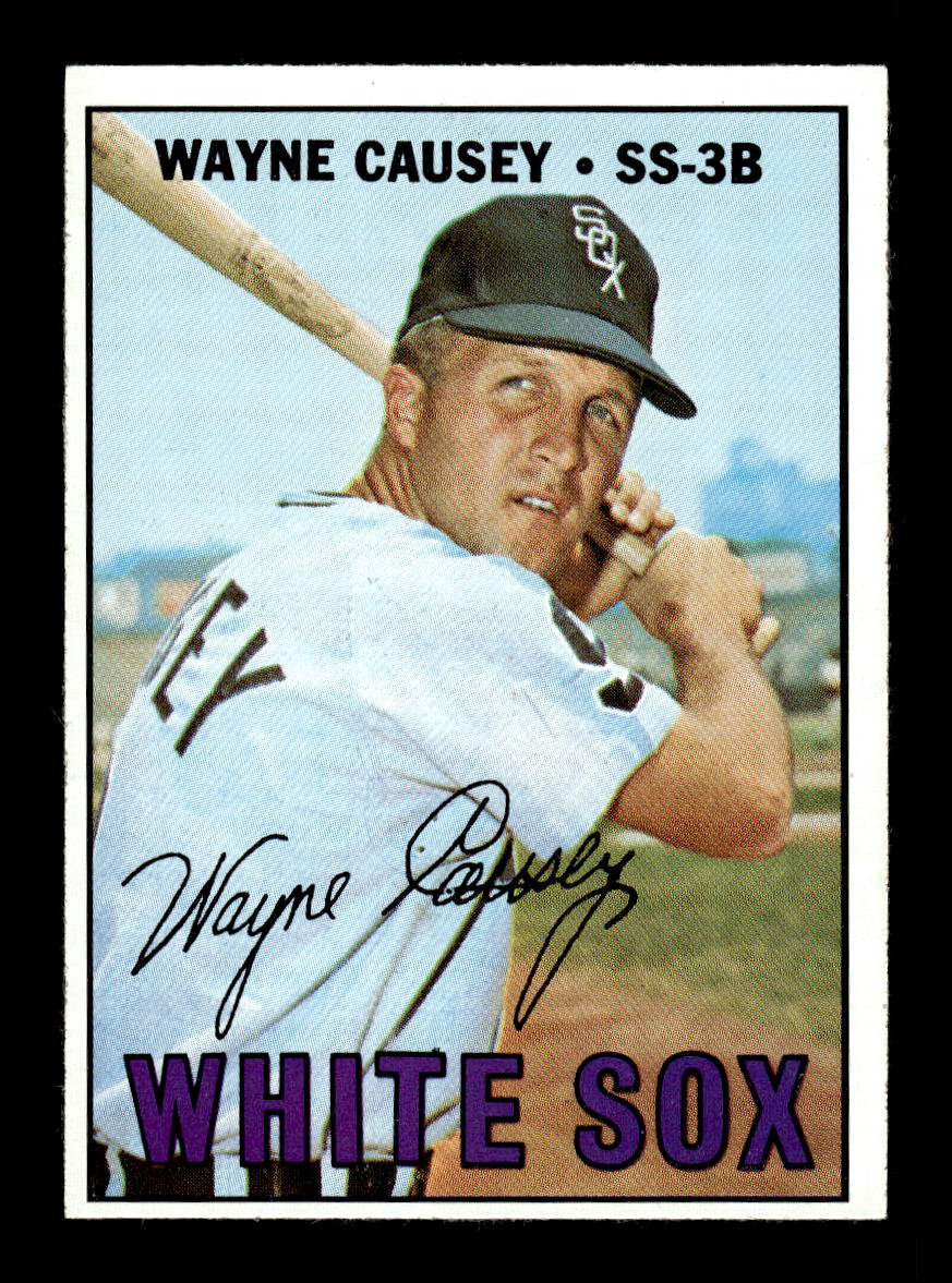 1967 Topps #286 Wayne Causey PACK FRESH HOF10010355