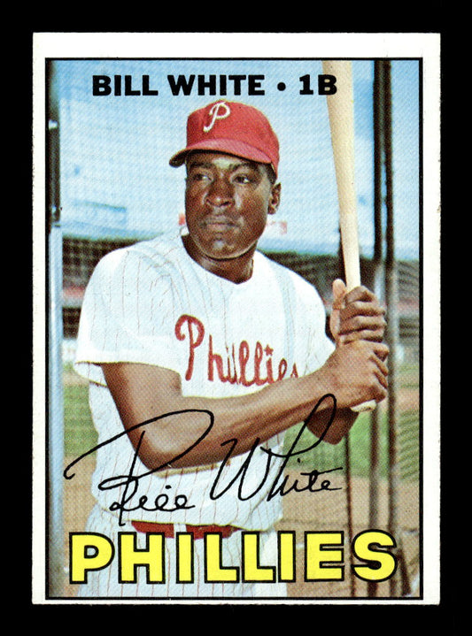 1967 Topps #290 Bill White PACK FRESH HOF10010358