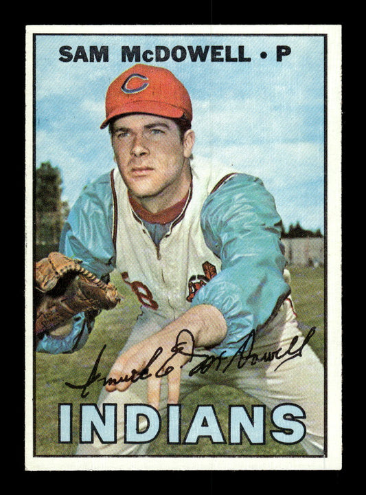 1967 Topps #295 Sam McDowell PACK FRESH HOF10010363