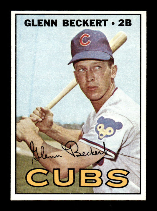 1967 Topps #296 Glenn Beckert PACK FRESH HOF10010364