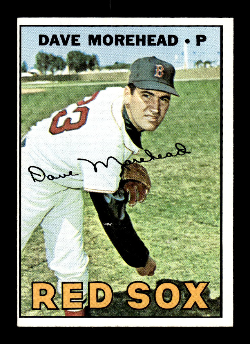 1967 Topps #297 Dave Morehead PACK FRESH HOF10010365