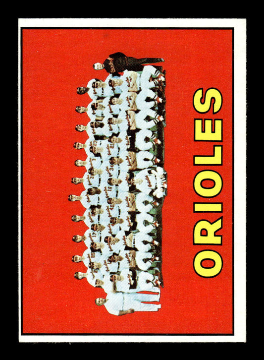 1967 Topps #302 Baltimore Orioles PACK FRESH HOF10010370