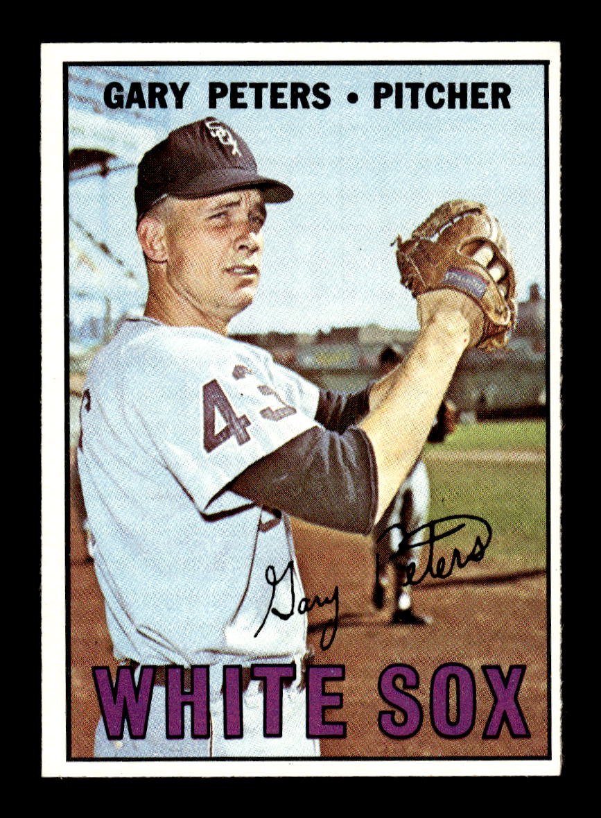 1967 Topps #310 Gary Peters PACK FRESH HOF10010377