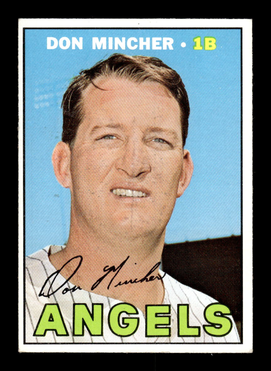 1967 Topps #312 Don Mincher PACK FRESH HOF10010379
