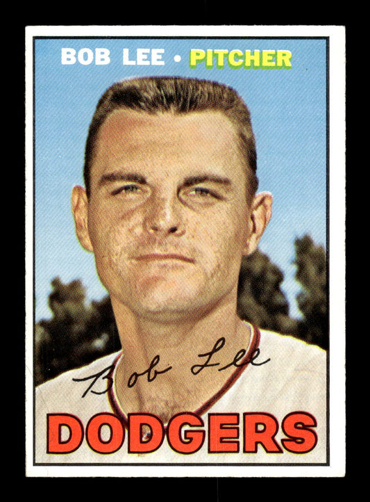 1967 Topps #313 Bob Lee PACK FRESH HOF10010380