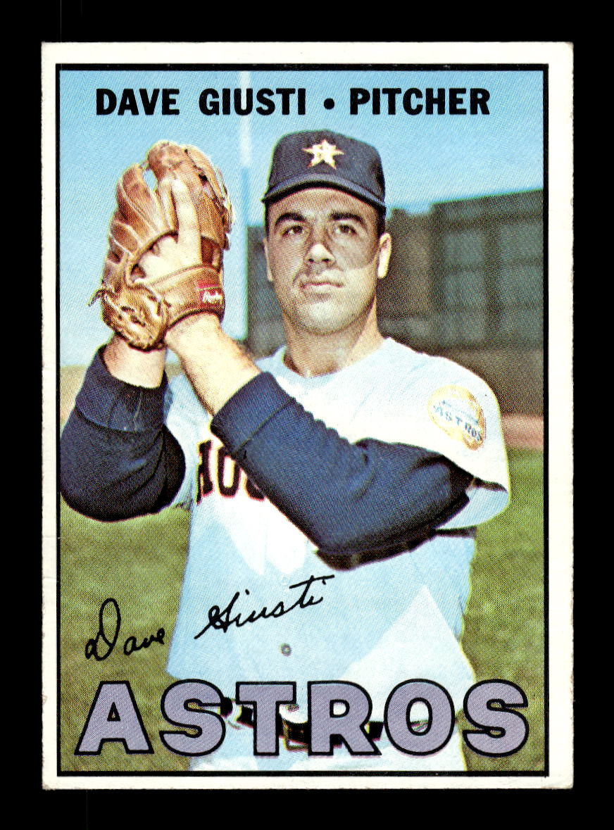 1967 Topps #318 Dave Giusti PACK FRESH HOF10010384