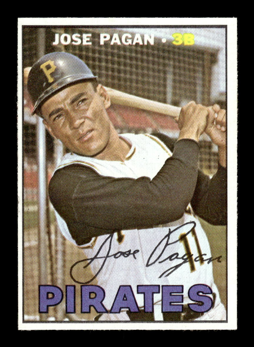 1967 Topps #322 Jose Pagan PACK FRESH HOF10010388