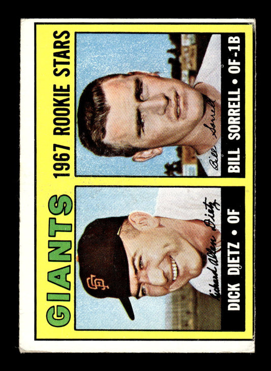 1967 Topps #341 Giants 1967 Rookie Stars PACK FRESH HOF10010403