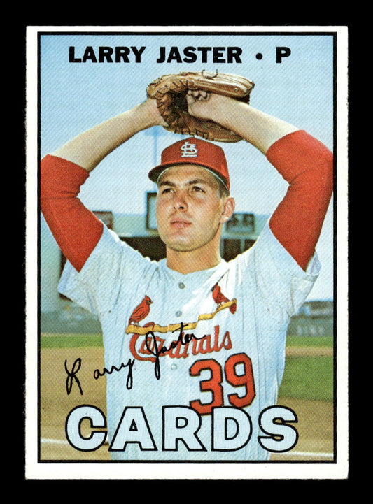 1967 Topps #356 Larry Jaster PACK FRESH HOF10010415
