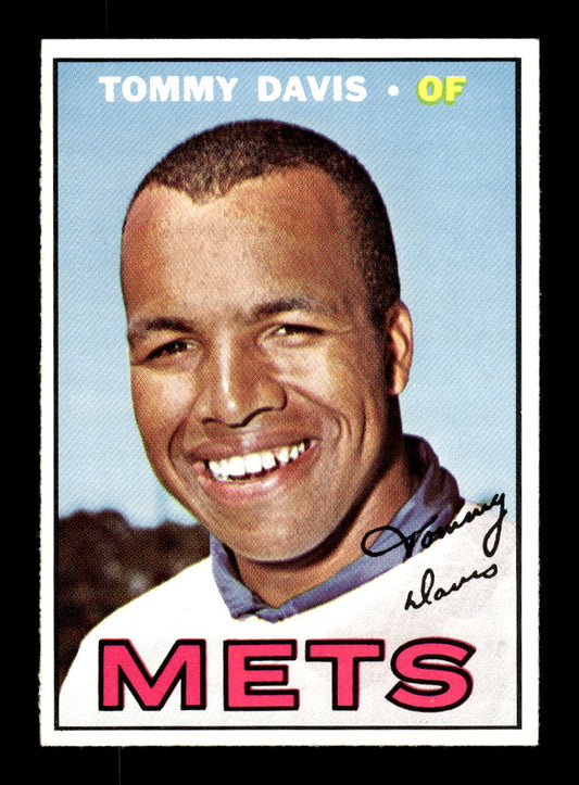 1967 Topps #370 Tommy Davis PACK FRESH HOF10010424