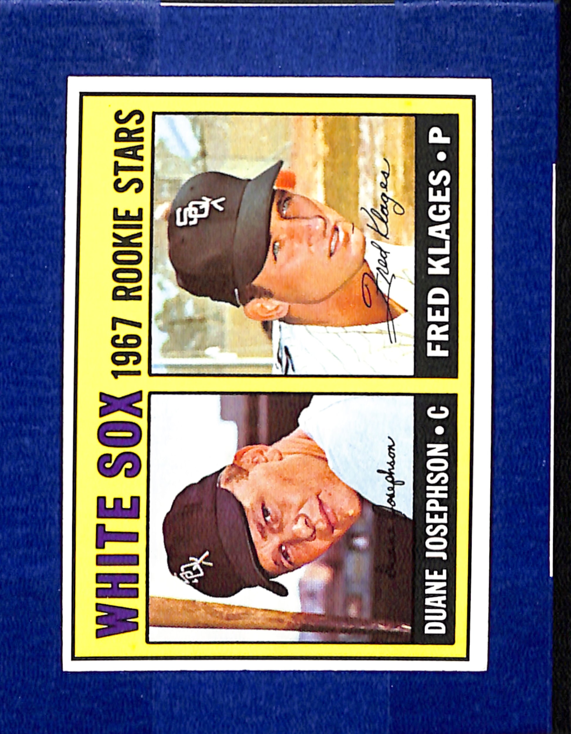 1967 Topps #373 White Sox 1967 Rookie Stars PACK FRESH HOF10010427