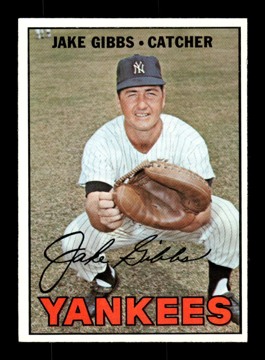 1967 Topps #375 Jake Gibbs PACK FRESH HOF10010429