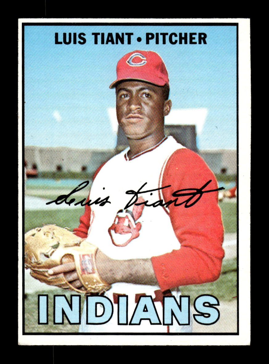 1967 Topps #377 Luis Tiant PACK FRESH HOF10010431