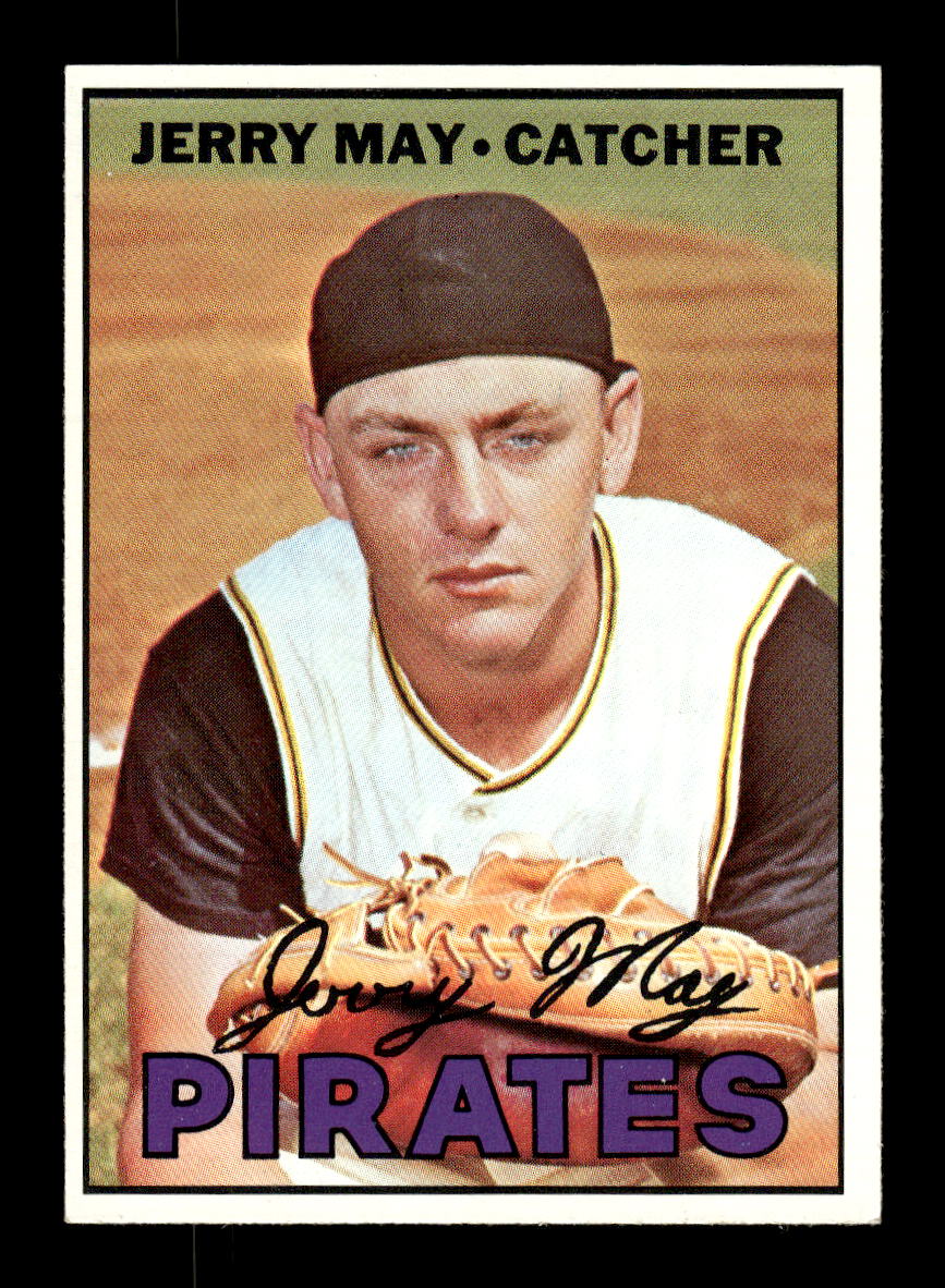1967 Topps #379 Jerry May PACK FRESH HOF10010432