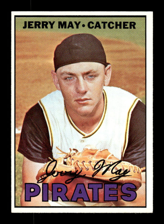 1967 Topps #379 Jerry May PACK FRESH HOF10010432