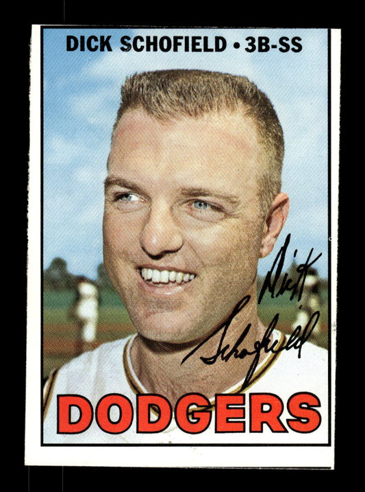 1967 Topps #381 Dick Schofield PACK FRESH HOF10010434