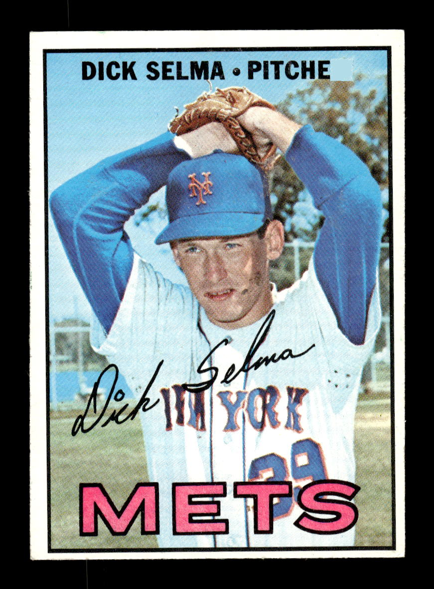 1967 Topps #386 Dick Selma PACK FRESH HOF10010439