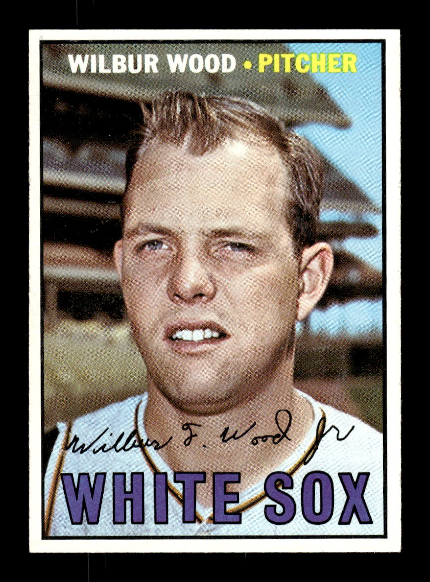 1967 Topps #391 Wilbur Wood PACK FRESH HOF10010443