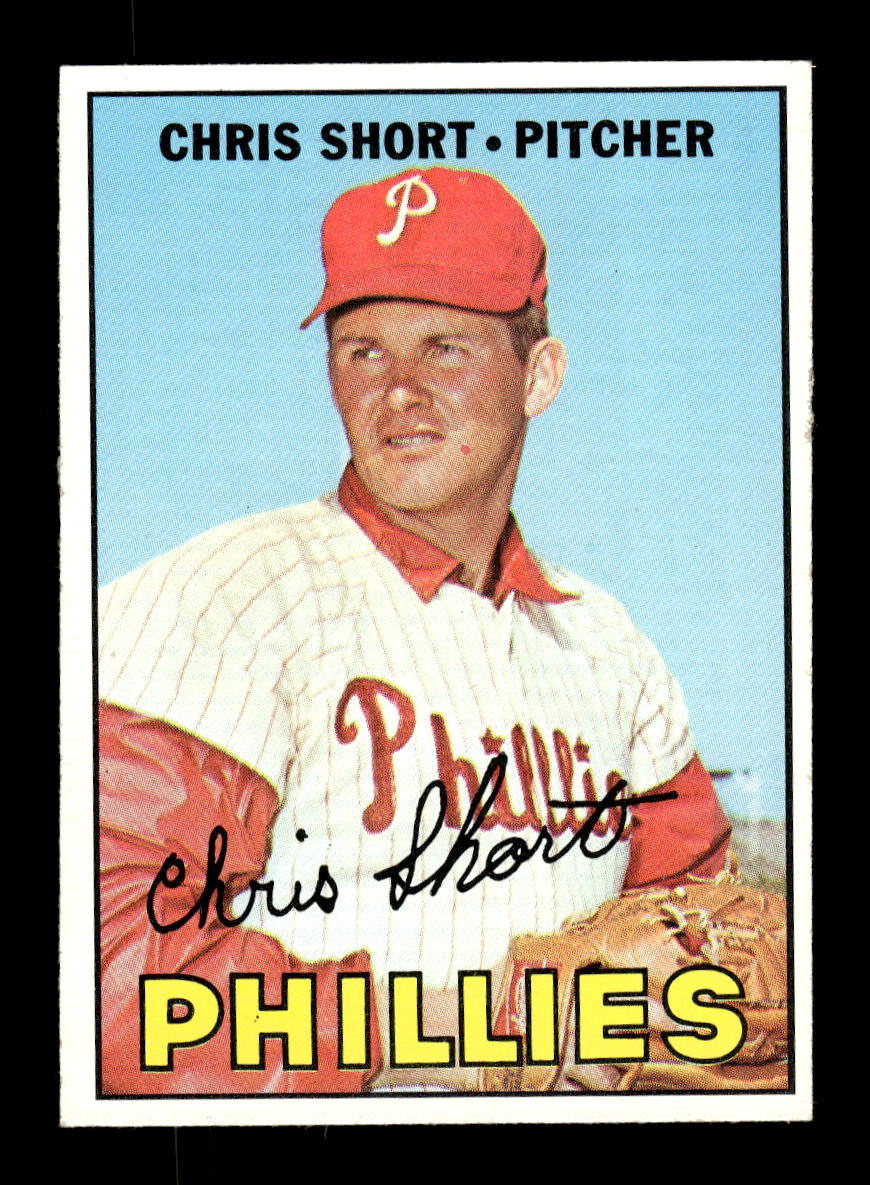1967 Topps #395 Chris Short PACK FRESH HOF10010447