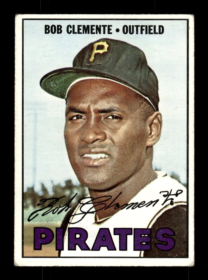 1967 Topps #400 Bob Clemente Pittsburgh Pirates VGEX HOF10010452