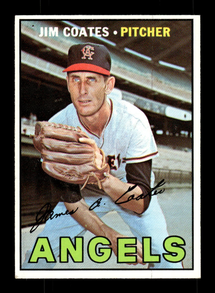 1967 Topps #401 Jim Coates PACK FRESH HOF10010453
