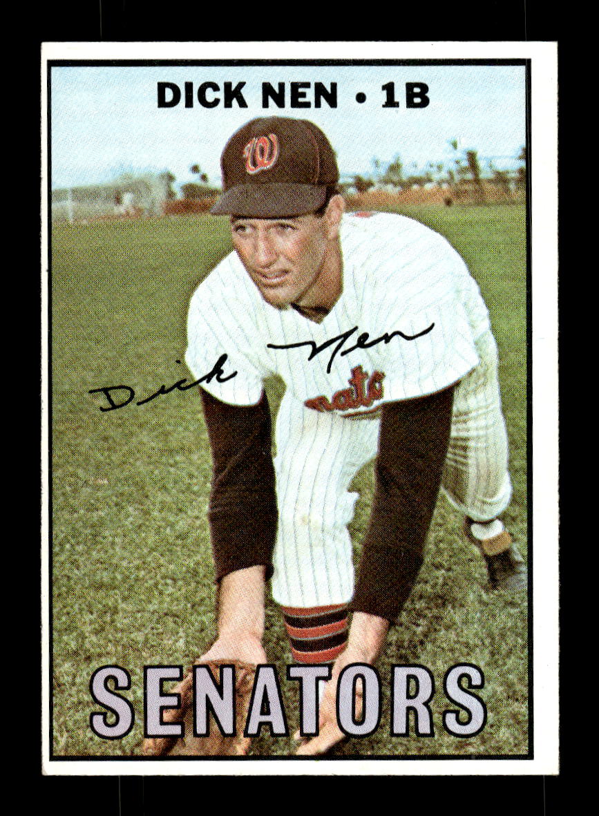 1967 Topps #403 Dick Nen PACK FRESH HOF10010455
