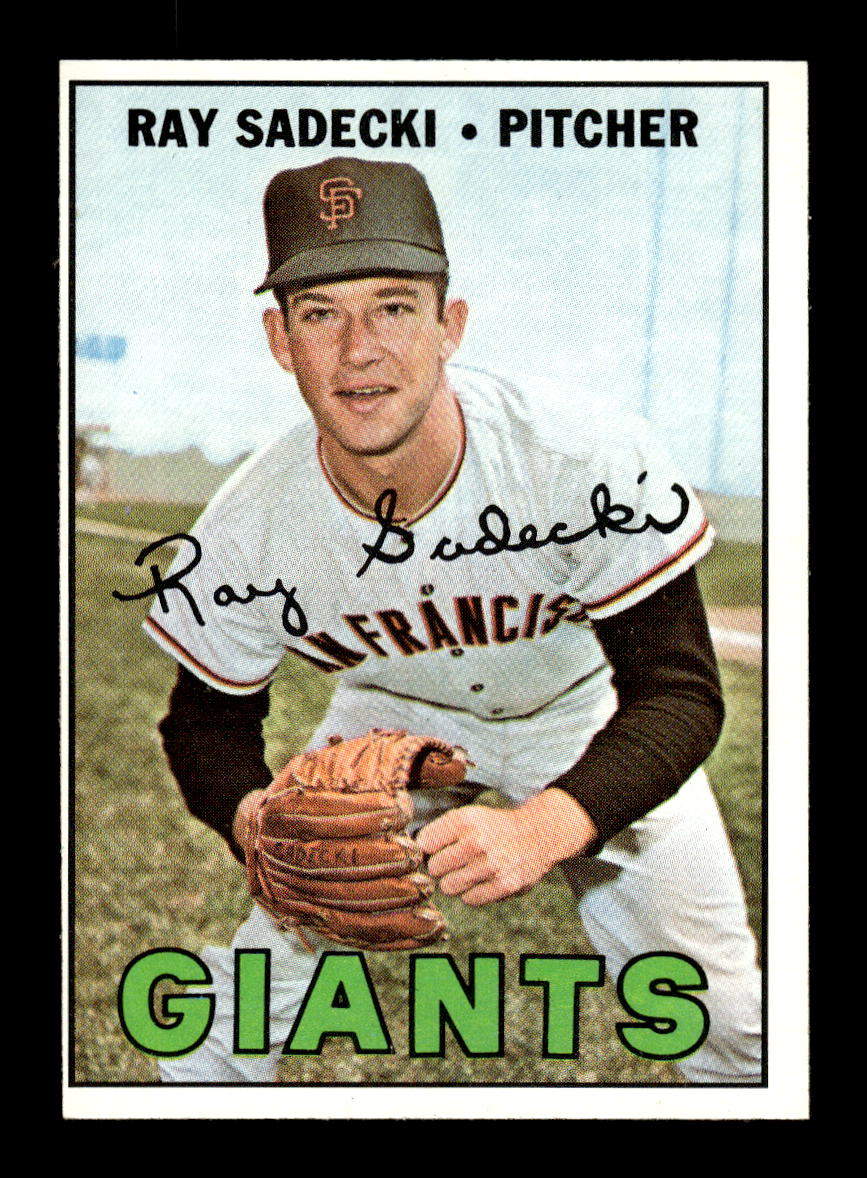 1967 Topps #409 Ray Sadecki PACK FRESH HOF10010460