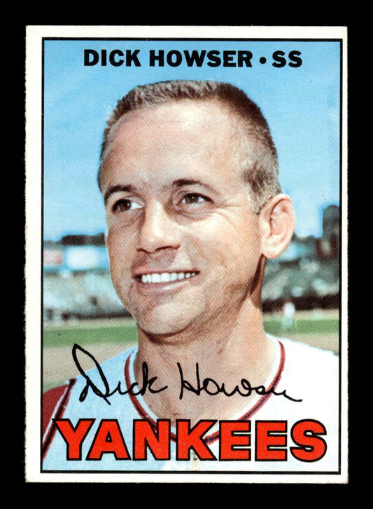 1967 Topps #411 Dick Howser PACK FRESH HOF10010461