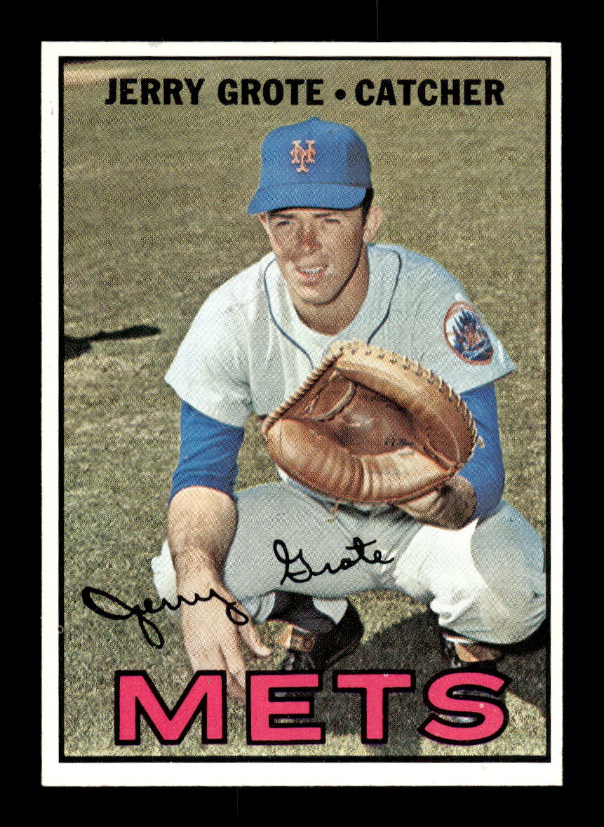 1967 Topps #413 Jerry Grote PACK FRESH HOF10010463