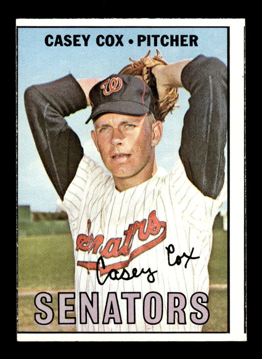 1967 Topps #414 Casey Cox PACK FRESH HOF10010464