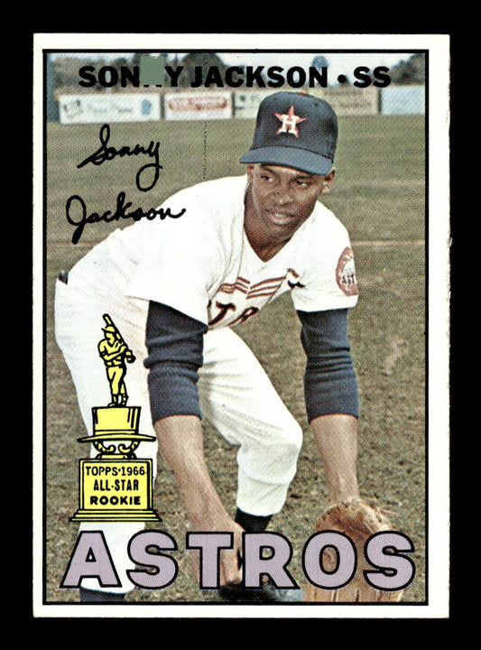 1967 Topps #415 Sonny Jackson PACK FRESH HOF10010465