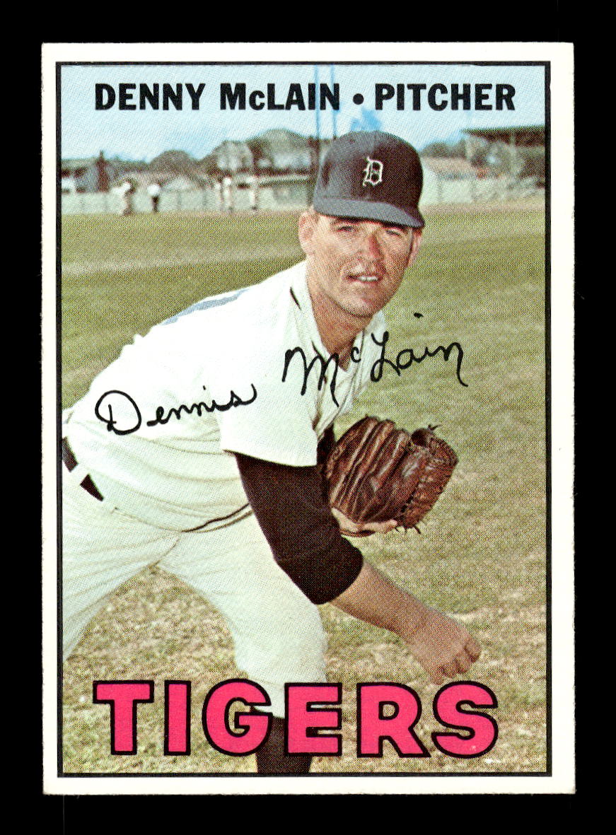 1967 Topps #420 Denny McLain PACK FRESH HOF10010468