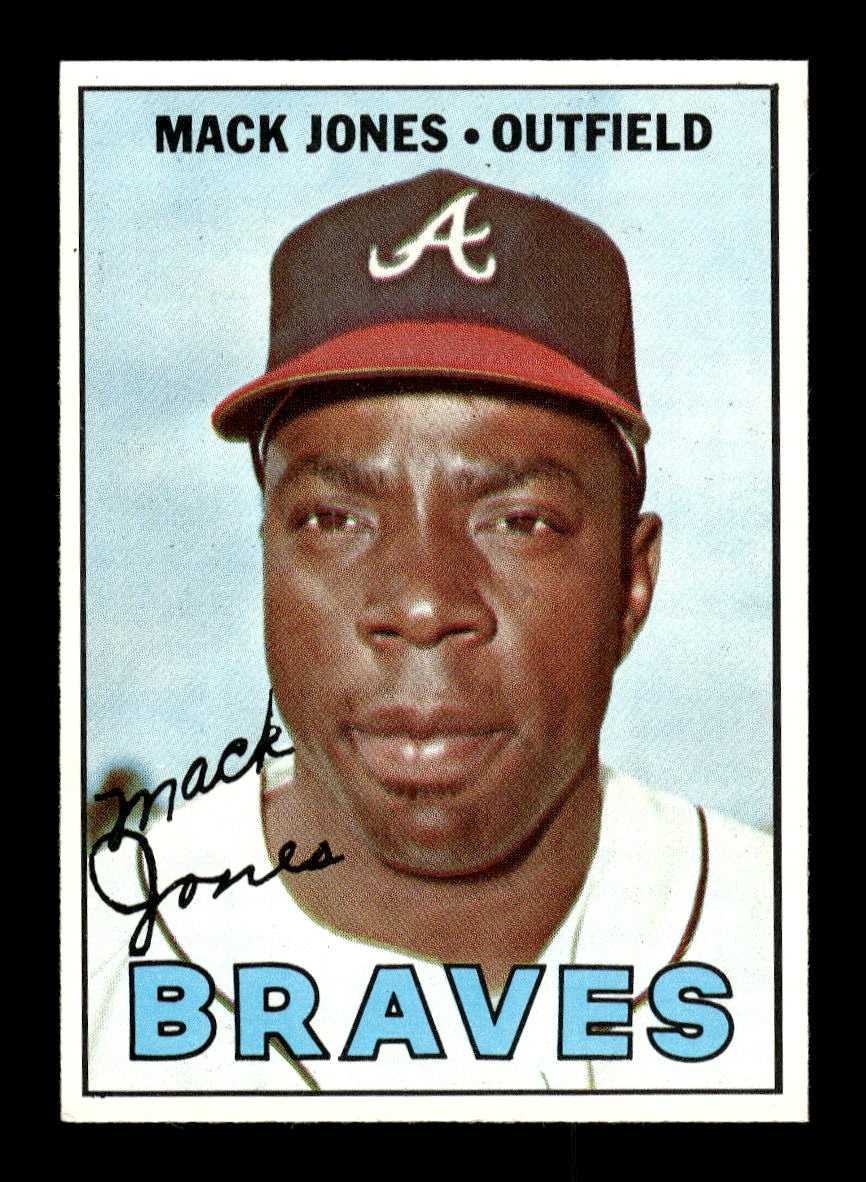 1967 Topps #435 Mack Jones PACK FRESH HOF10010479