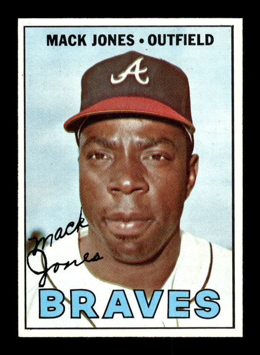 1967 Topps #435 Mack Jones PACK FRESH HOF10010479