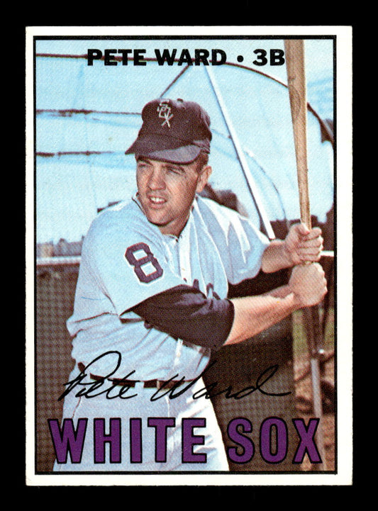 1967 Topps #436 Pete Ward PACK FRESH HOF10010480