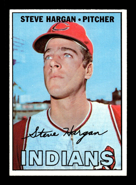 1967 Topps #440 Steve Hargan PACK FRESH HOF10010484