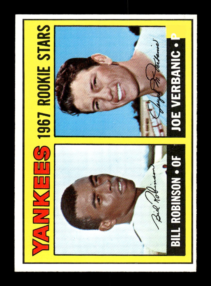 1967 Topps #442 Yankees 1967 Rookie Stars PACK FRESH HOF10010486