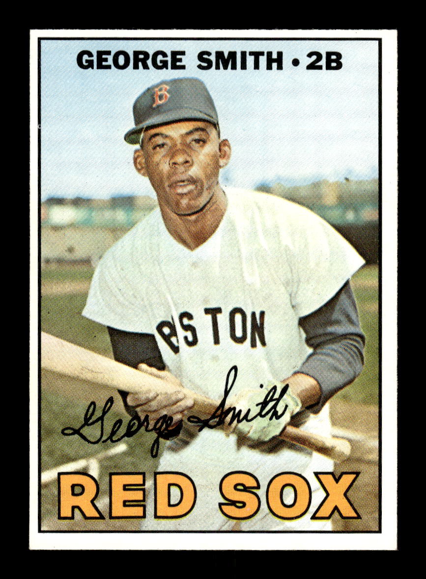 1967 Topps #444 George Smith PACK FRESH HOF10010488