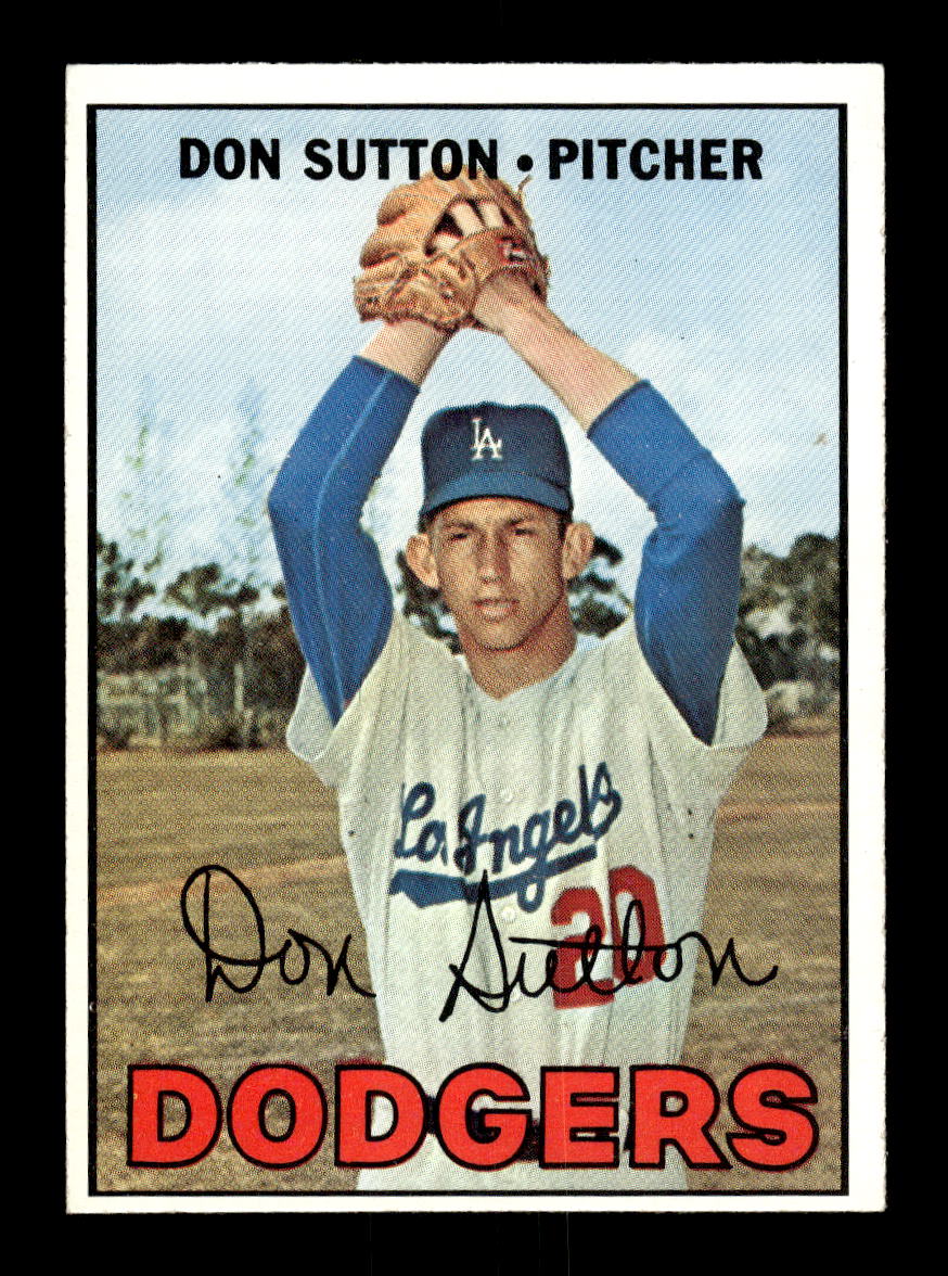 1967 Topps #445 Don Sutton PACK FRESH HOF10010489
