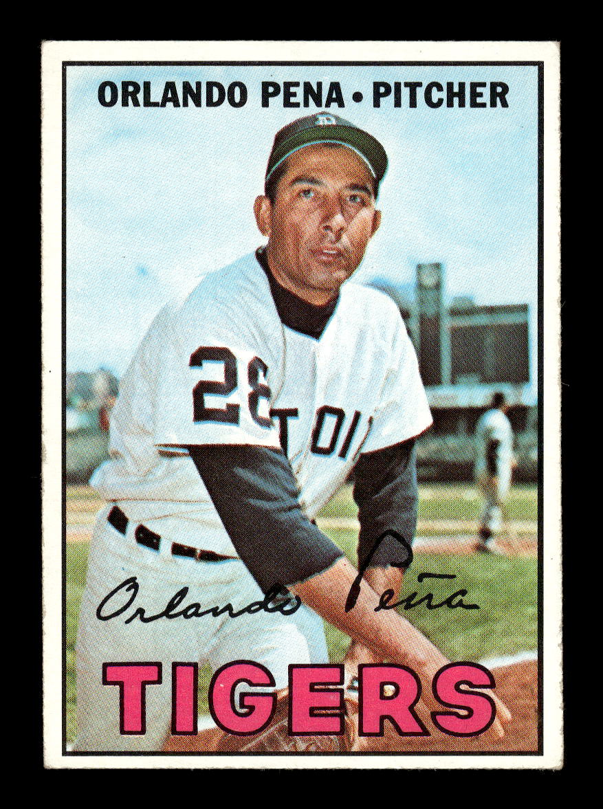 1967 Topps #449 Orlando Pena PACK FRESH HOF10010493