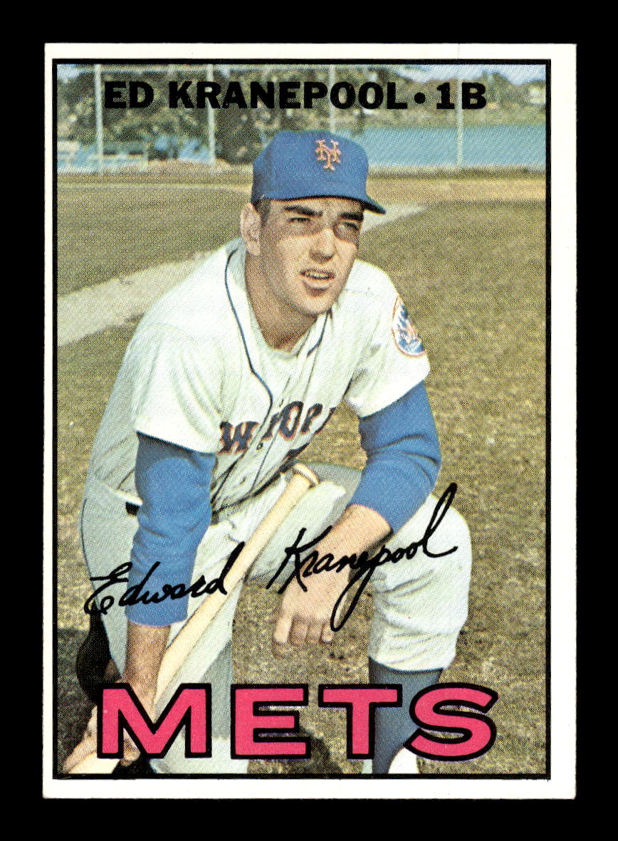 1967 Topps #452 Ed Kranepool PACK FRESH HOF10010496