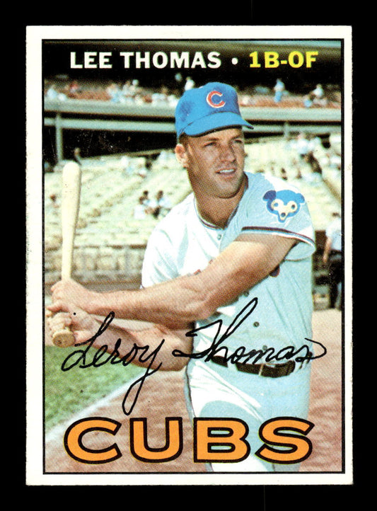 1967 Topps #458 Lee Thomas PACK FRESH HOF10010501