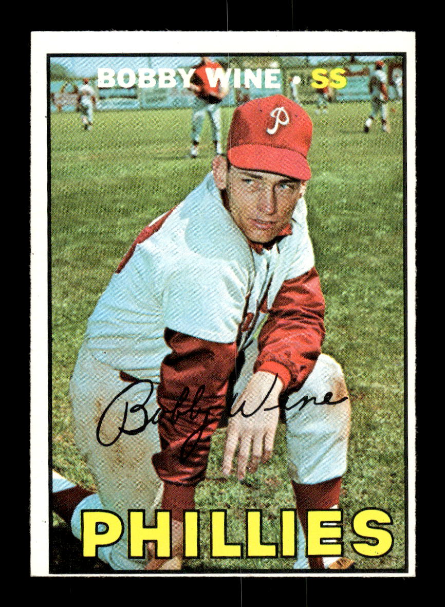 1967 Topps #466 Bobby Wine PACK FRESH HOF10010507
