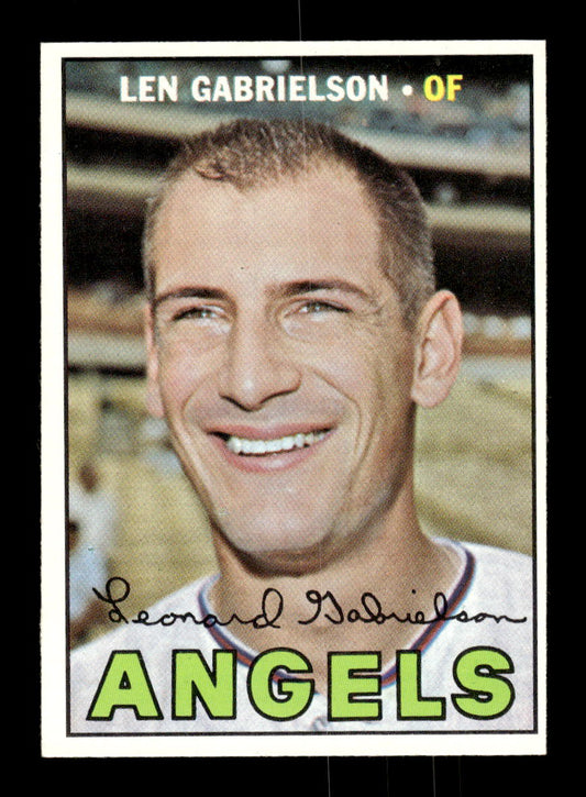1967 Topps #469 Len Gabrielson PACK FRESH HOF10010509